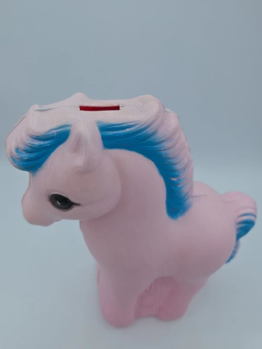 Vintage A J Renzi Corp Pink Carousel Horse Plastic 10